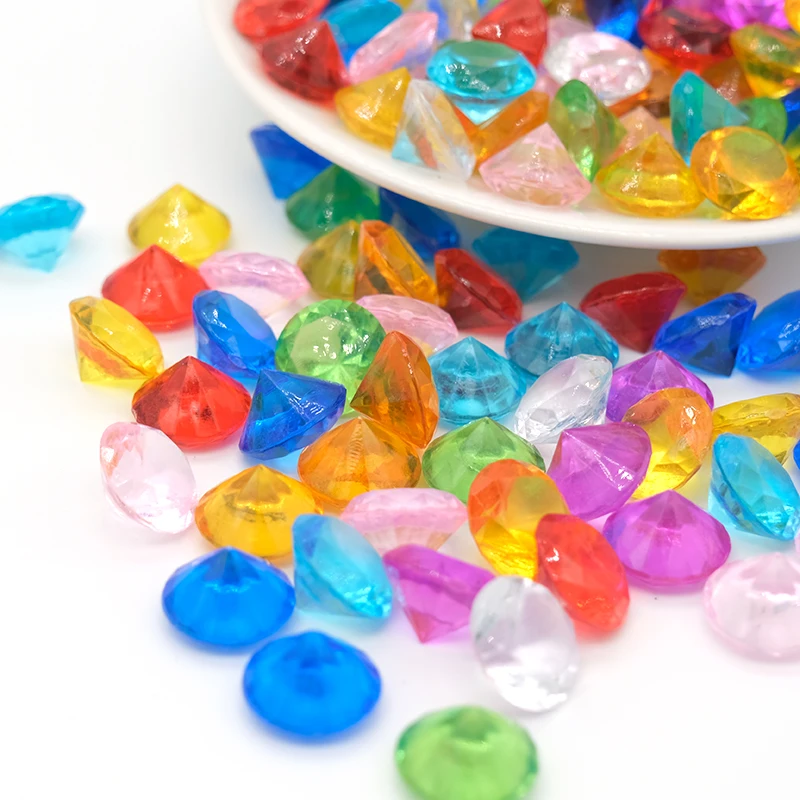 Crystal faux stones jewels fake diamond gem for party decoration prop toys