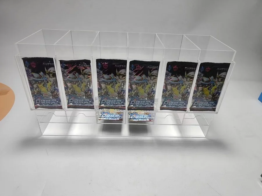 Custom Pokemon Booster Pack Acrylic Case Booster Pack Acrylic Case Acrylic Booster Pack Case