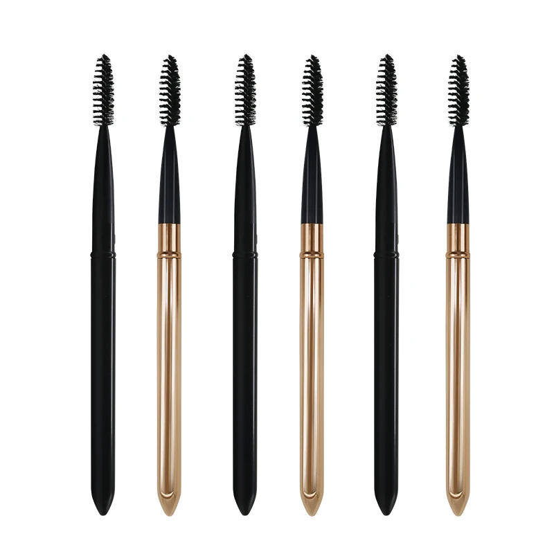 Оптовая торговля СТМ Золотой металлической ручкой щеточку для ресниц тушь для ресниц палочки Аппликатор для ресниц расширением