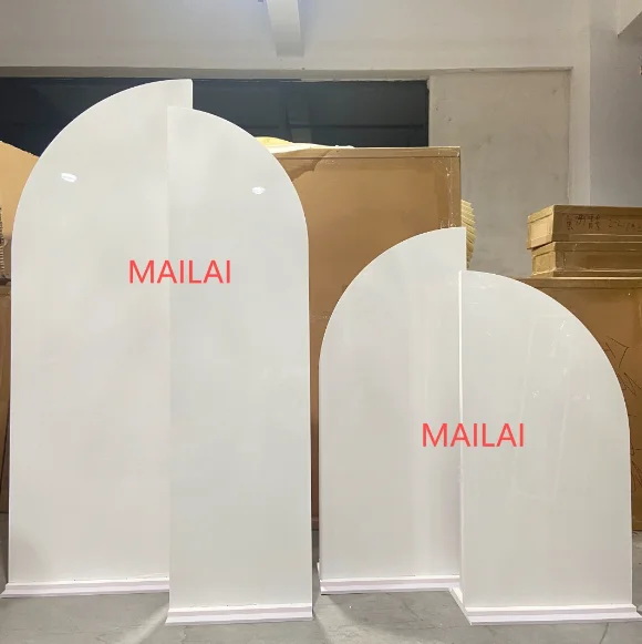 Wedding Supplies Craft New Style Party Decoration Backdrop Acrylic Wedding Backdrop Stand For Events Wedding Decoration