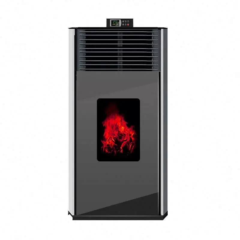 Cheap and high quality 18 Kw quiet operation portable wood pellet stove