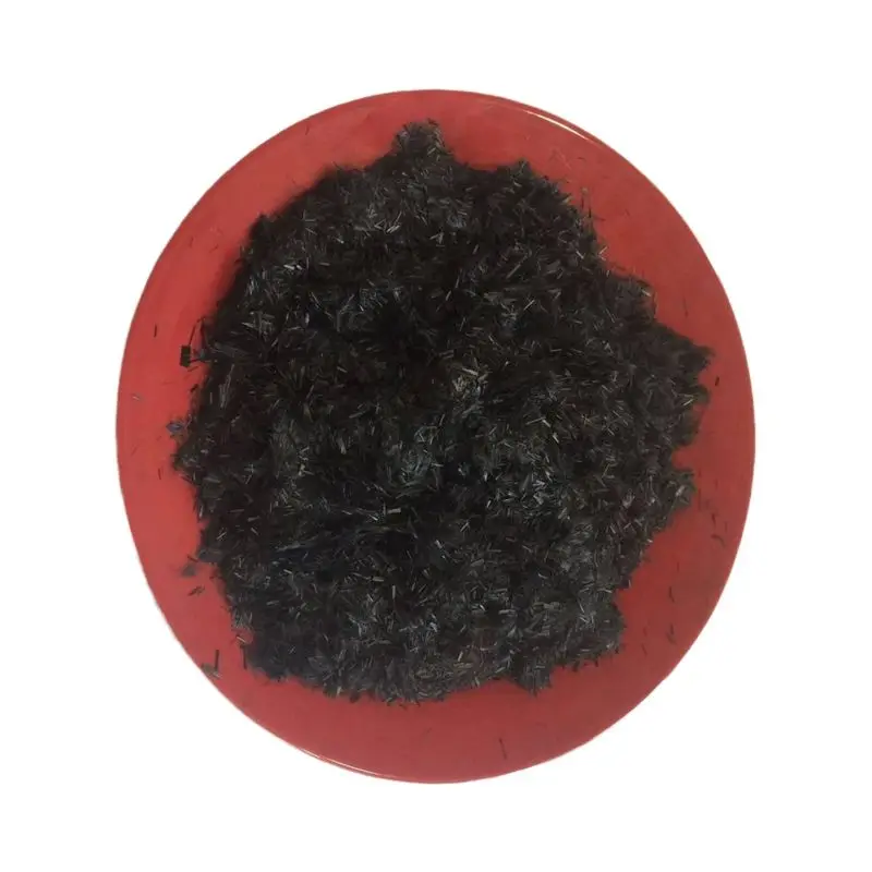 factory wholesale high quality basalt fiber for concrete 6.0mm chopped basalt fiber