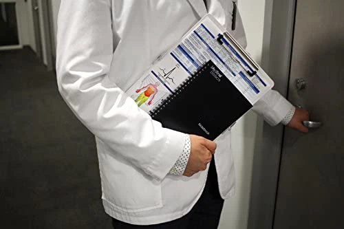 100 Medical templates Notebook Medical History and Physical Notebook  with Perforations