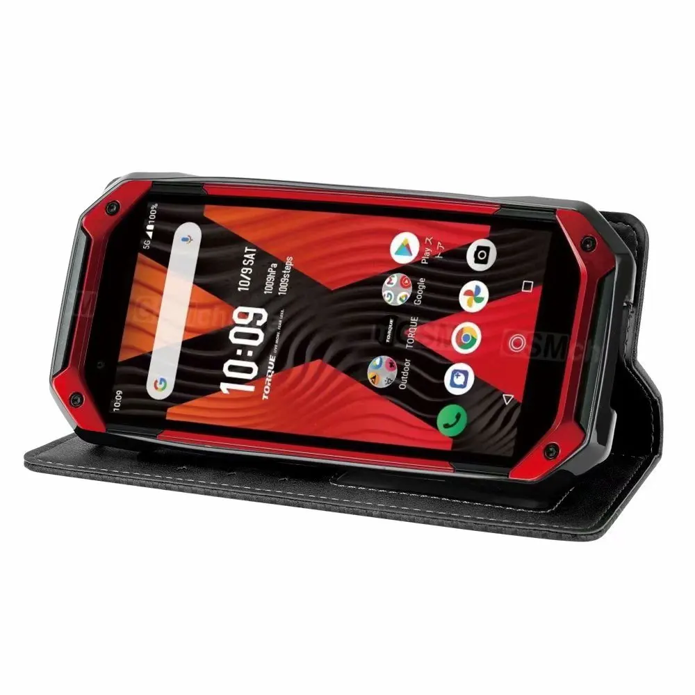 Retro Flip Wallet Leather Case Cover For  Kyocera TORQUE 5G /KYG01