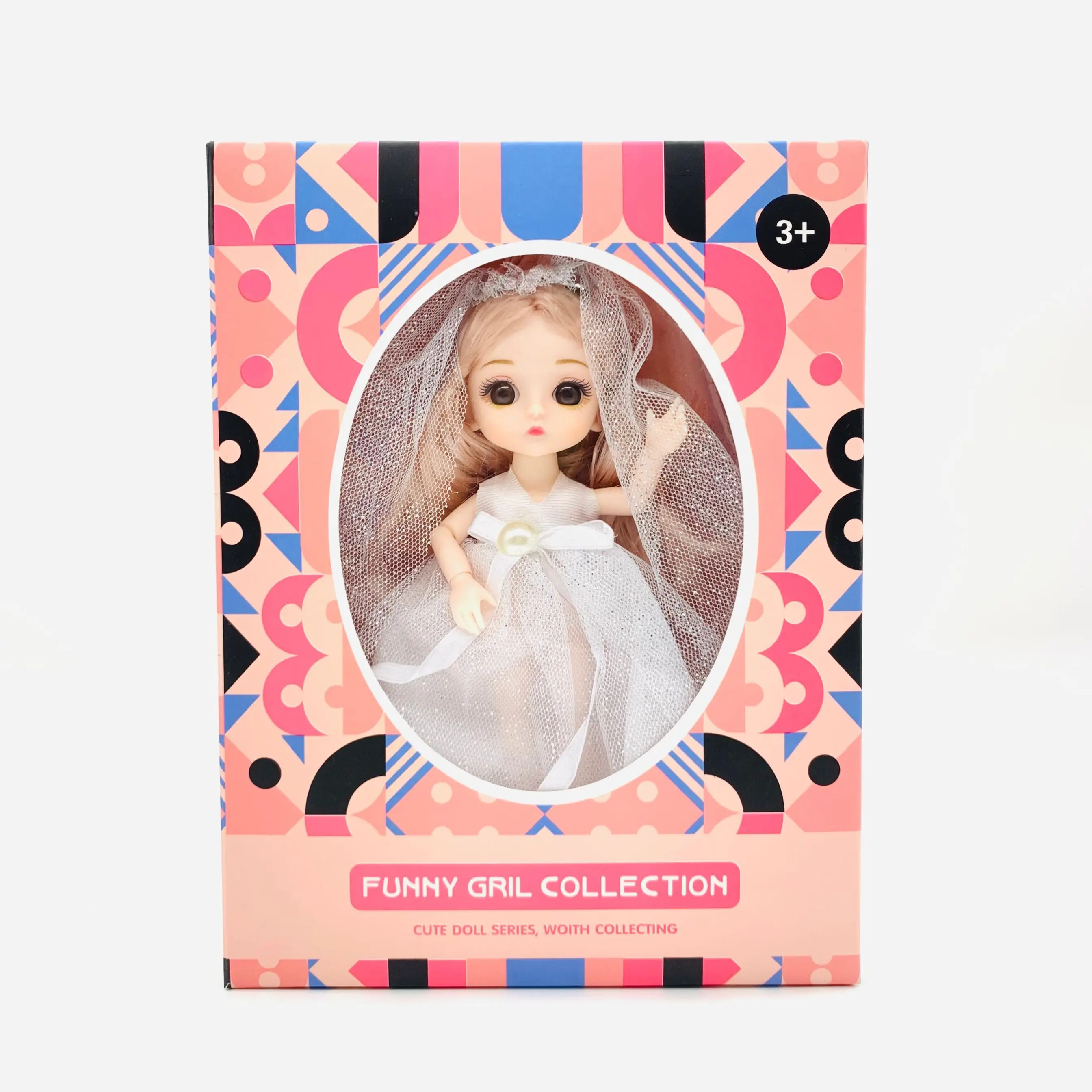 
Factory direct sell 6' 13 joint Qimeng doll cute doll beautiful doll 