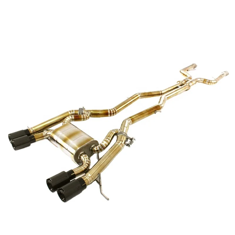 Высококачественная выхлопная труба Catback для BMW M3 E90/E92/E93 4 0 л 2008-2013 из титана с катализатором