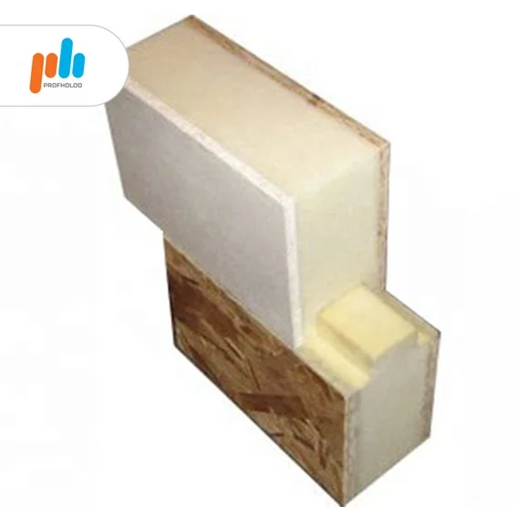 
SIP sandwich panel with polyurethane foam highly durable for low-rise and cottage construction 