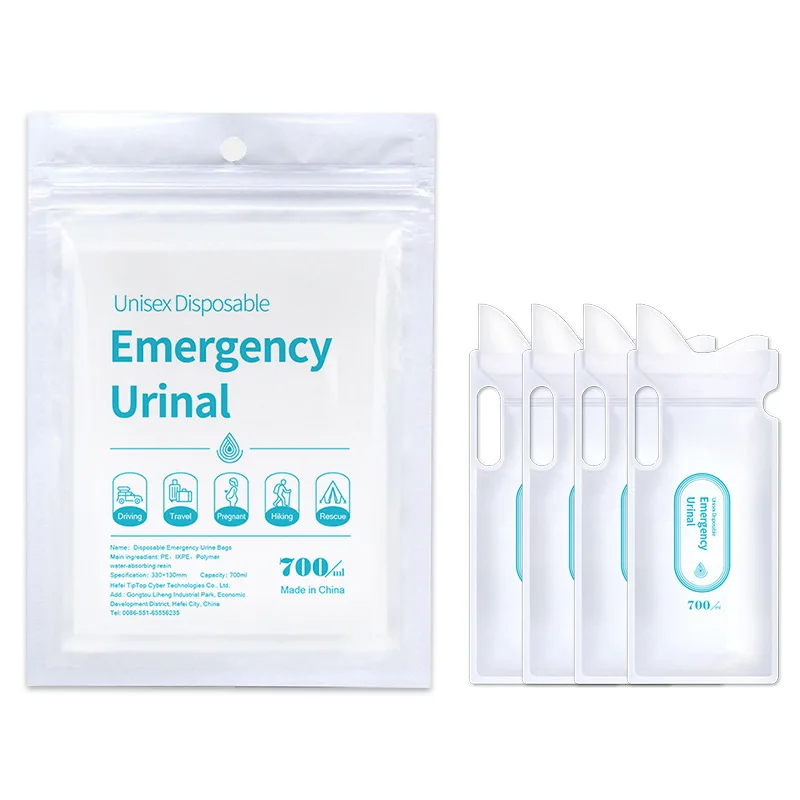 Emergency Urine Bag Outdoor Disposable Urinal Bag Portable Emergency Pee Bag Camping Male Female Kids Adults Toilet
