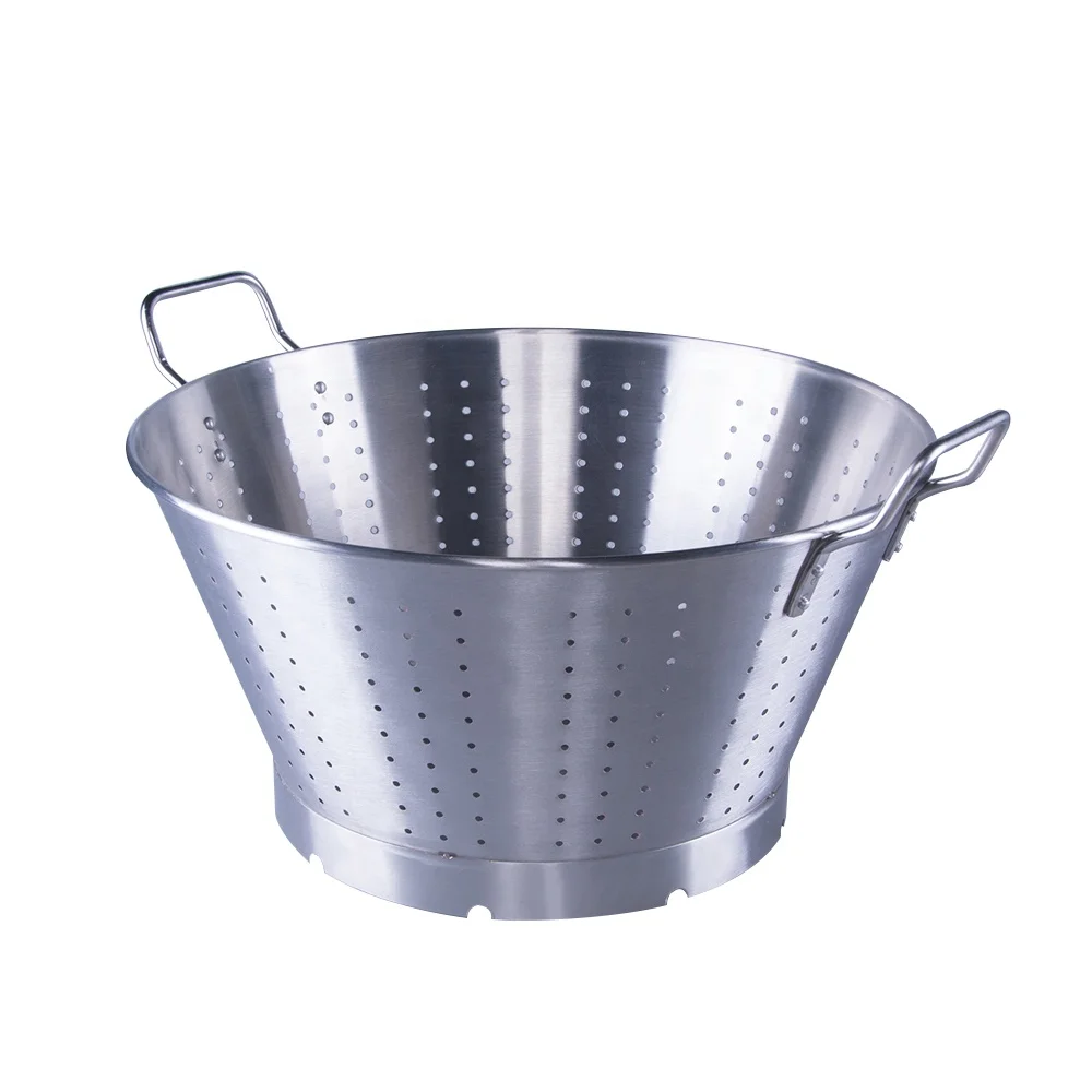 Hot sales eco friendly stainless steel strainer fruit vegetable colander