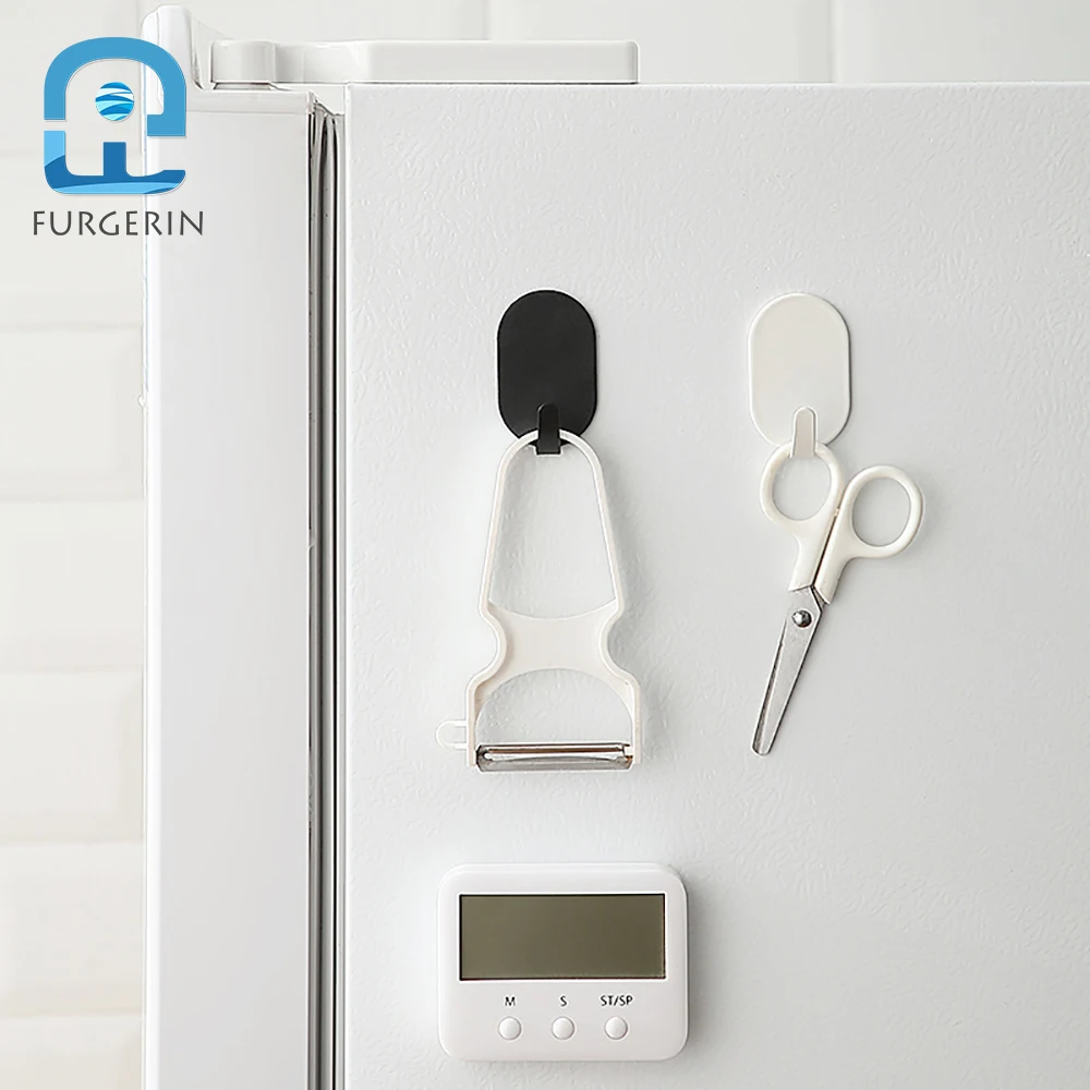 Sticky Hook Traceless Stainless Steel Perforation Free Adhesive Paste Dormitory Bathroom Kitchen Wall Bearing Hanging Metal