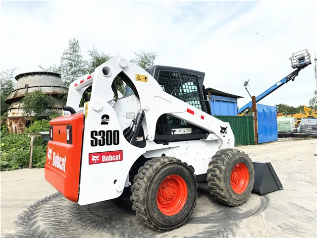 Hot sale Bobcat Skid Steer S300 Mini Wheel Loader for Sale Used Bobcat S180 S160 S18 S185 S300 Wheel Loader for Sale