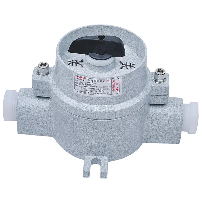 Explosion-proof Switch Factory Wholesale 220V 380V Aluminum Alloy Shell Explosion proof Lighting Switch