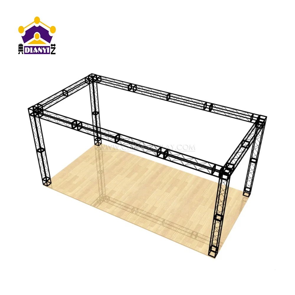 Heavy Duty 12 X 12 Plate Box Bolt TrussHot Sell Aluminum Square Screw Truss Same As Tomcat Thomas Truss Speaker Lift