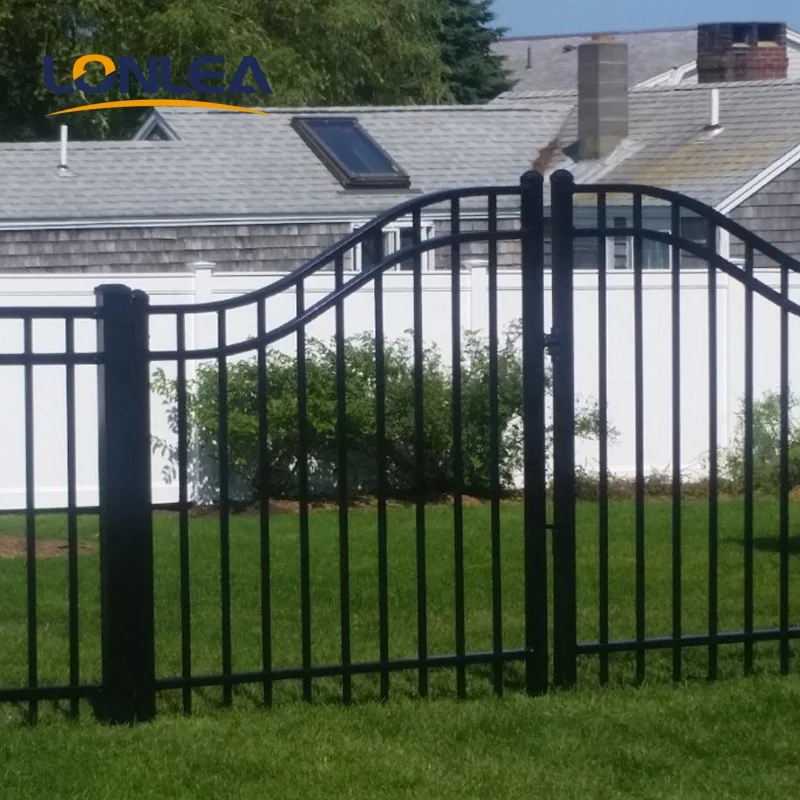 Cheap Steel or Aluminium Metal Garden Backyard Fencing, Trellis & Gates Iron, Hot dipped galvanising fence