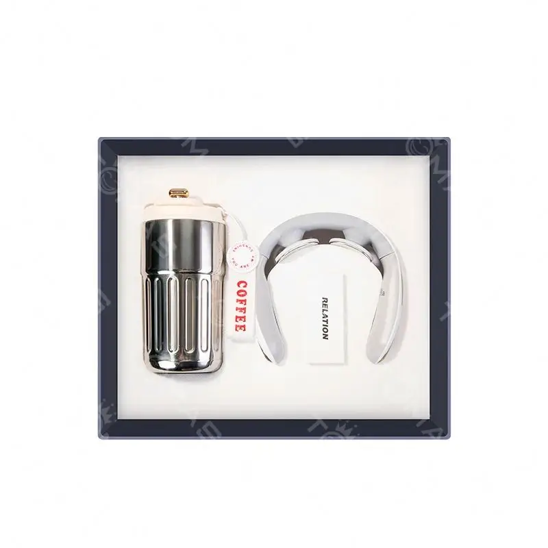 Promotional Events Business Gift Outdoor Travel Customized Computer Backpack Coffee Mug Neck Massager Novelty Electronics Items