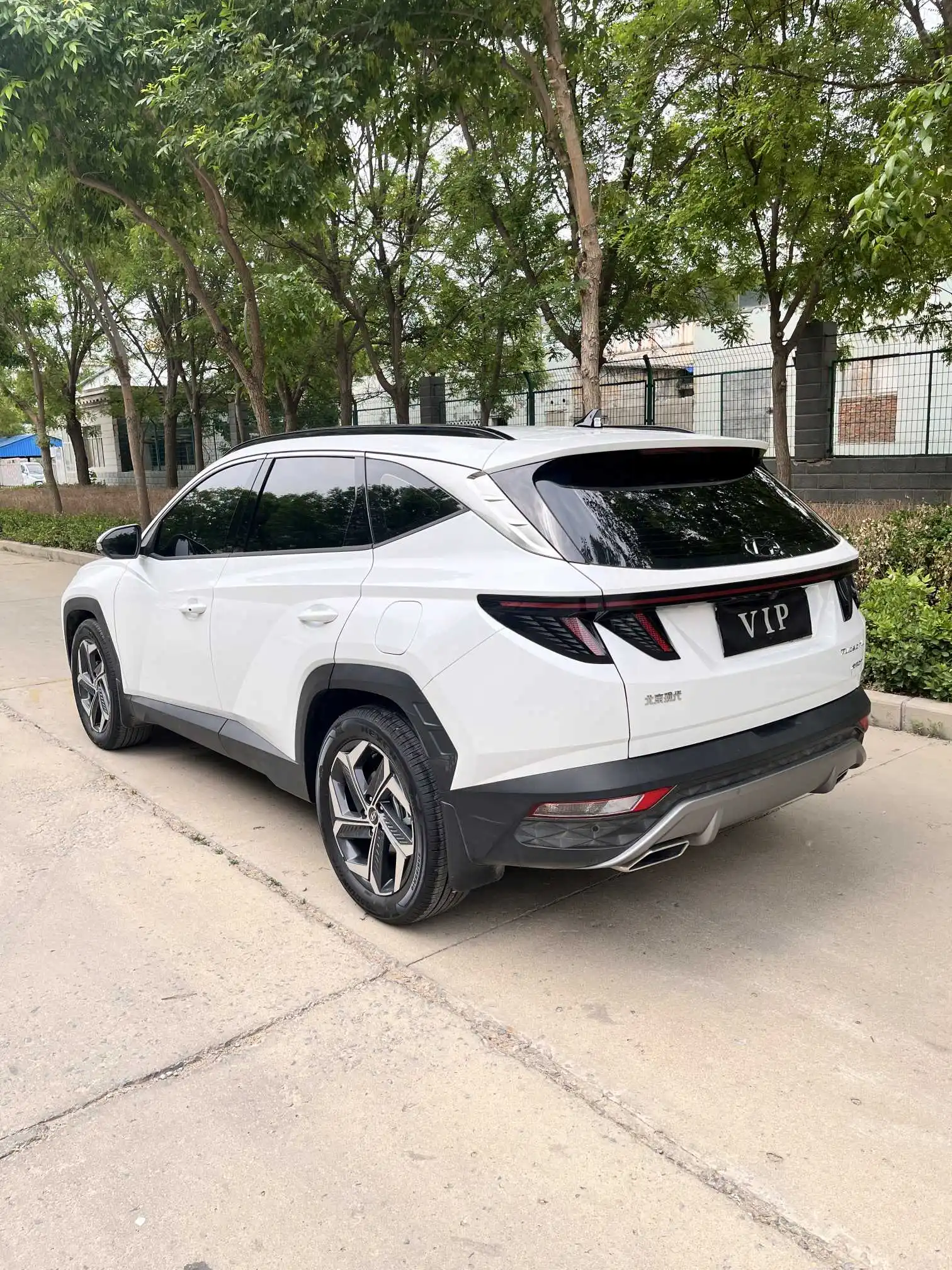 Low Mileage Used Suv for Hyundai Tucson2023L 1.5t Automatic 2wd Lux Premium Edition Less Than Three Years Second Hand Petrol Car