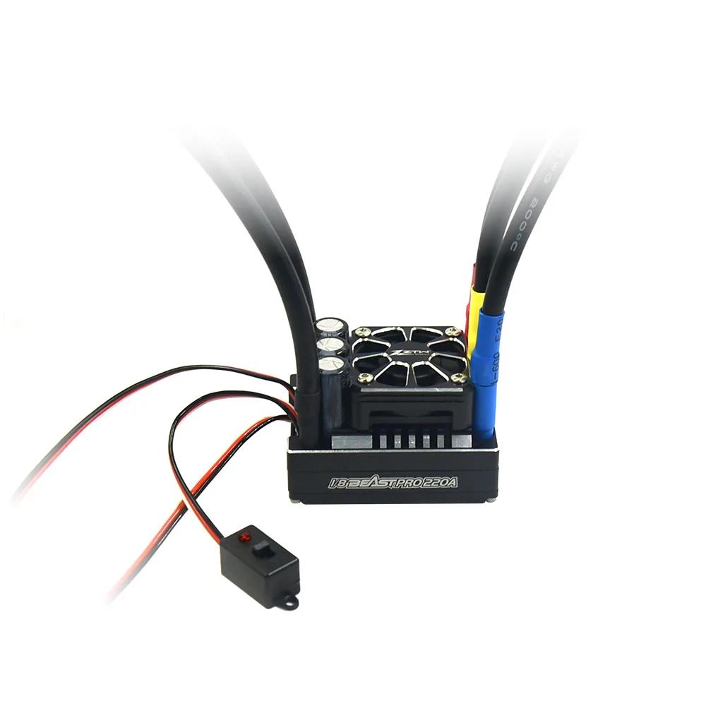  ZTW Beast Pro 1/8 220A turbo ESC для радиоуправляемого