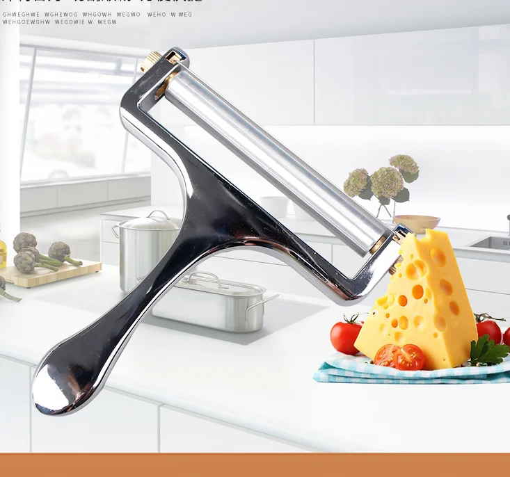 Adjustable Thickness Cheese Slicer - Replacement Stainless Steel Cutting Wire Included, Cheese Knife,Cheese Slicer
