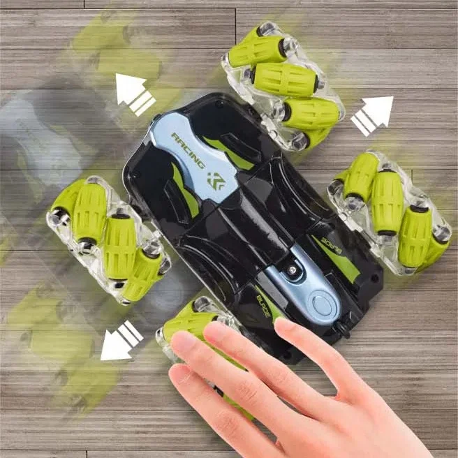 2.4G Watch Sensor Stunt RC Car Toys Double Side Walking Car With Music & Lights