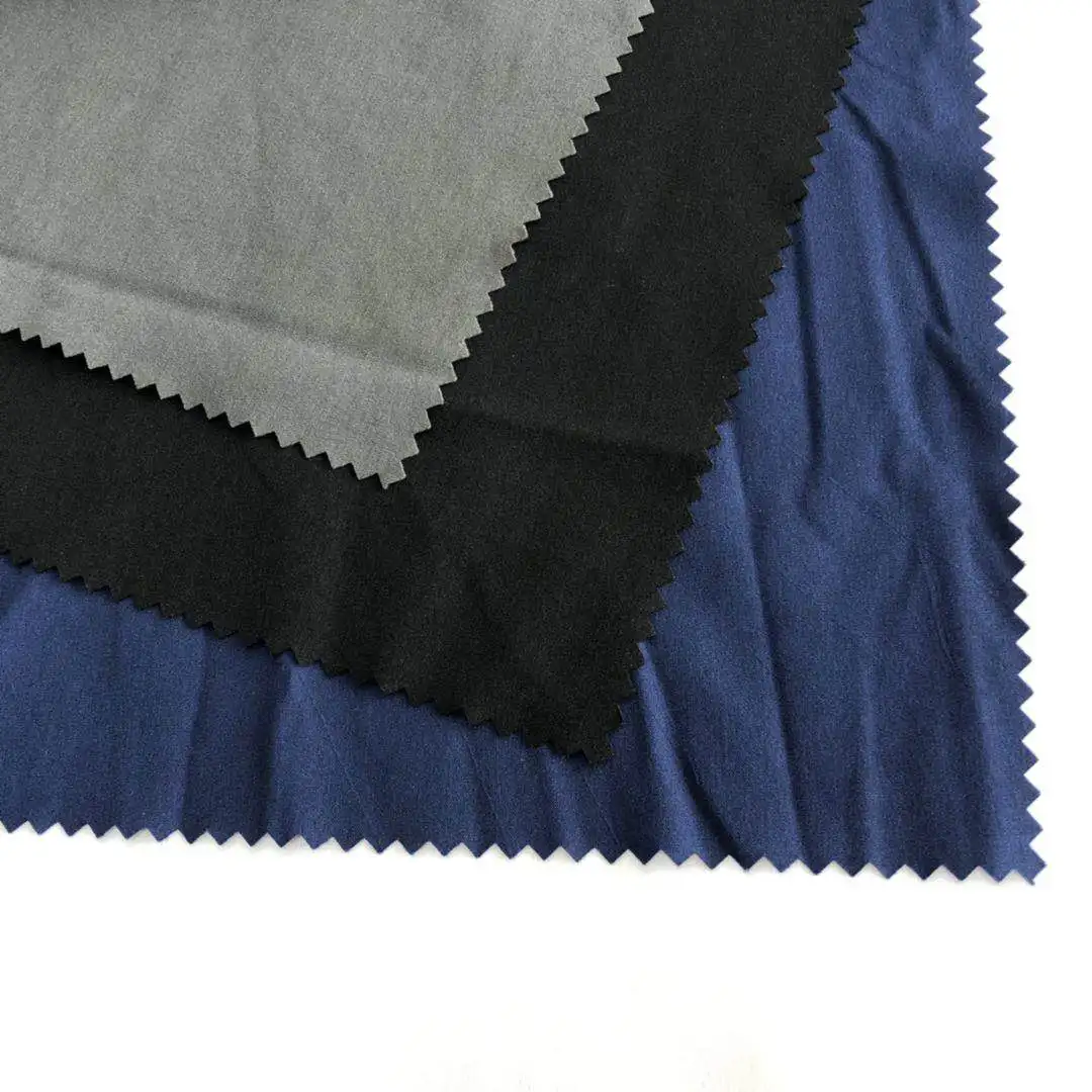 
Polyester Microfiber 4 Way twill stretch fabric 