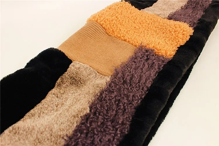 faux fur trim collar furry neck warmer and scarf