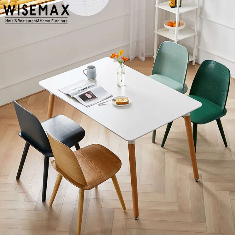 WISEMAX мебель фабрика Современная дешевая для ресторанов деревянный обеденный стул с высокой спинкой изучения грецкого ореха кафе магазина