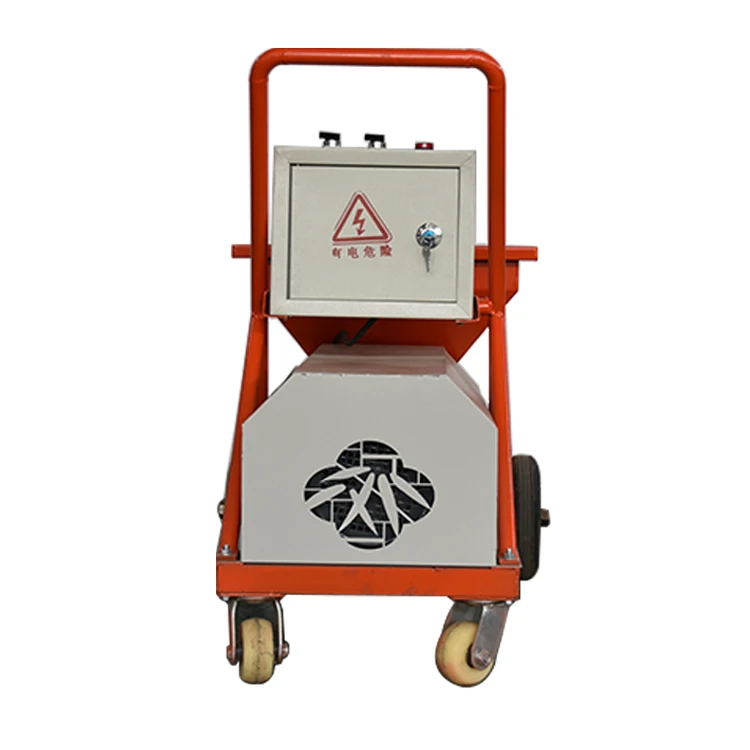 Multi - function mortar spraying machine large flow interior and exterior coating aircraft Door and window gap grouting machine