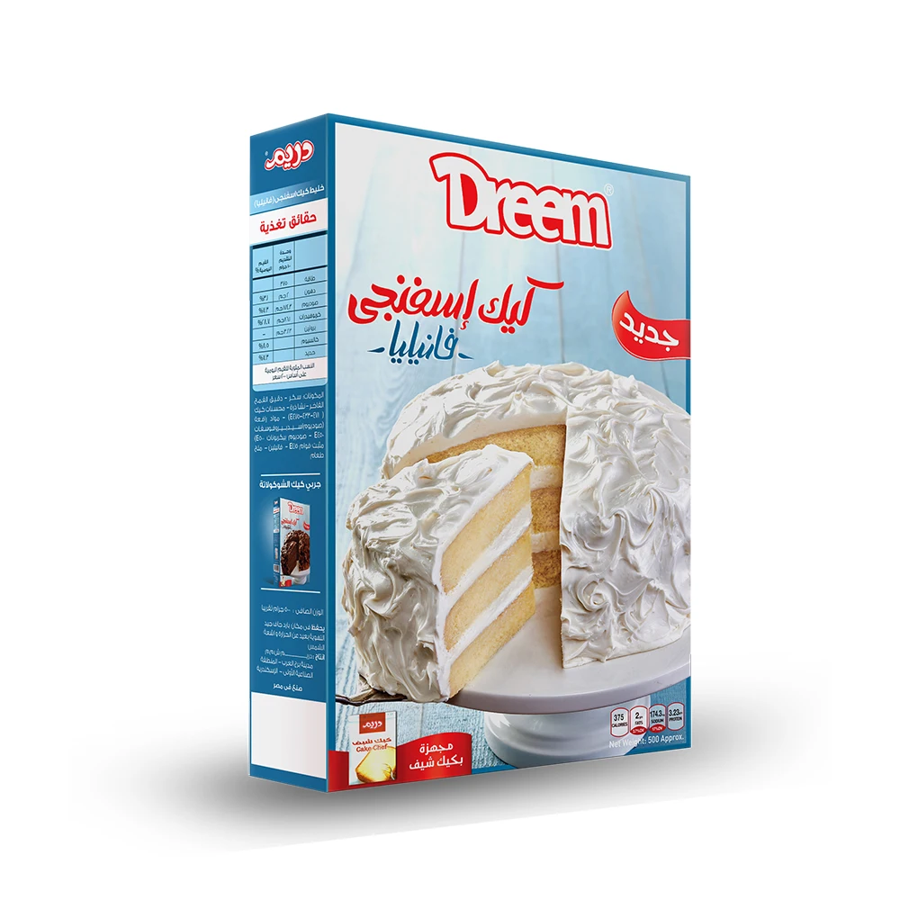 Strawberry Fruit Cake Mix Powder Halal Food Backery Cake Powder Dessert  Food Bakery Cake Mix Powder In Bulk For Sale