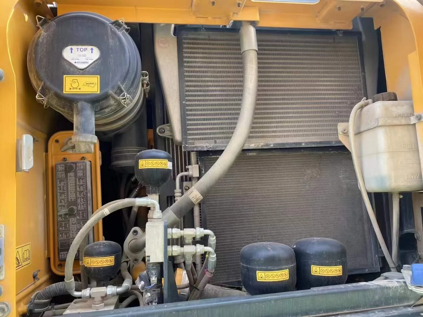 Good Working Used Hyundai 150WVS Wheel Excavator Korean Excavators Second Hand for Sale