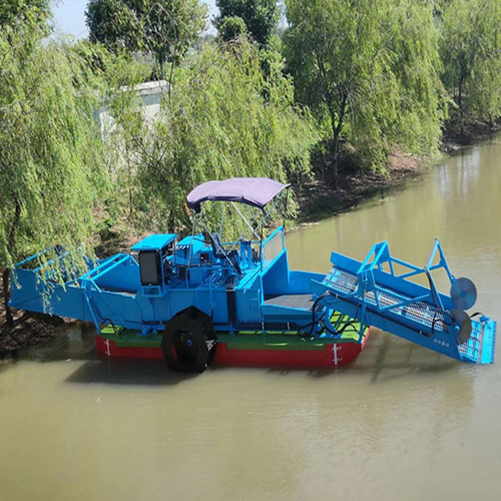 River Garbage Cleaning Trash Aquatic Trash Skimmer Boat/Rubbish Salvage Boat Salvage Skimmer Boat