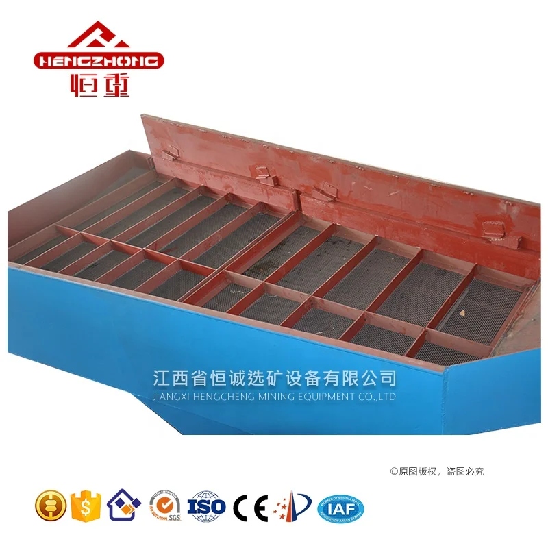 Tin ore processing plant cassiterite gravity jig concentrator gold mining equipment diamond jig machine for barite