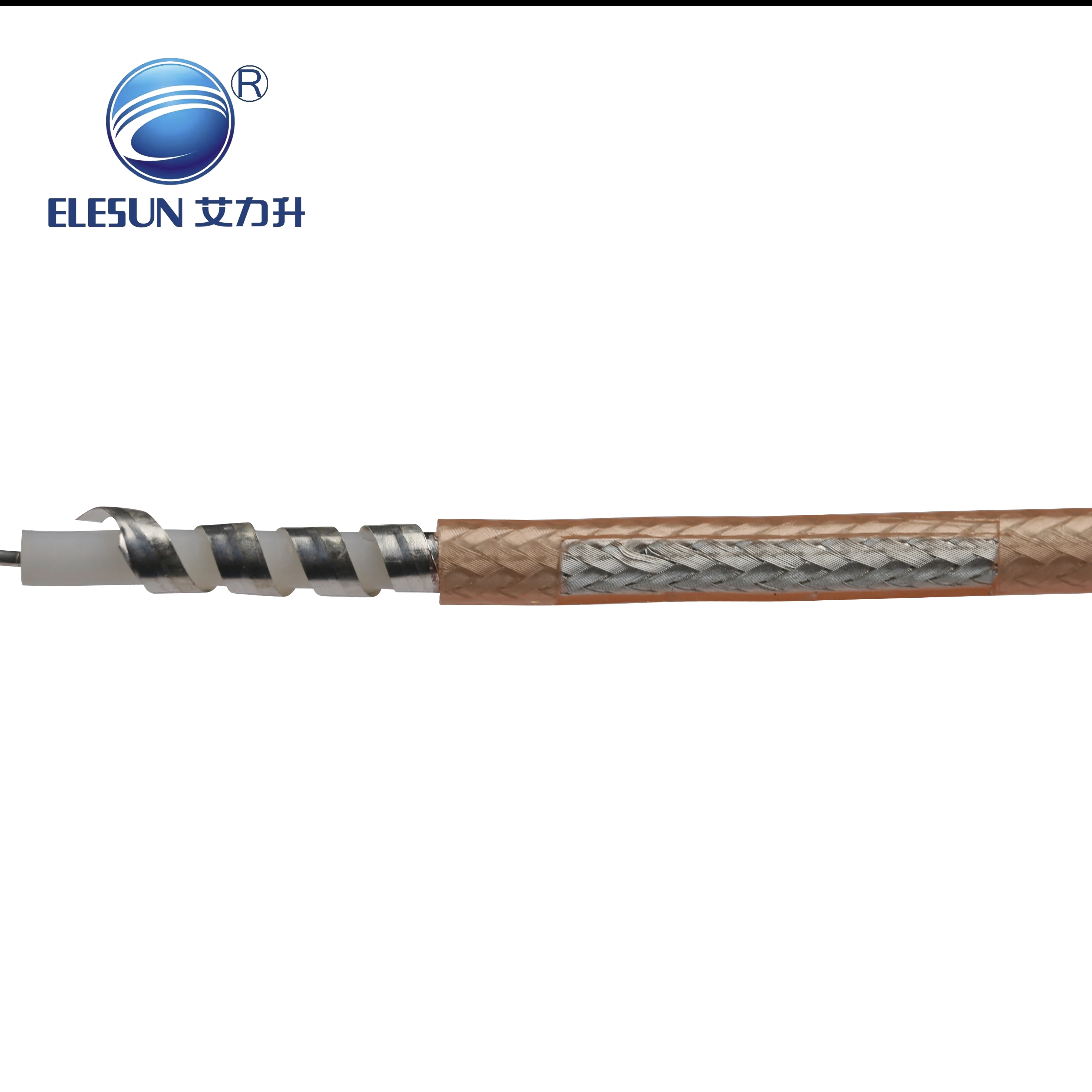 Elesun manufacture 50 Ohm RG Coaxial FEP RG142 RG316 RG400 Cable for communication