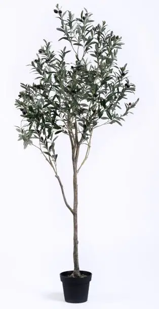 High quality 5ft 6ft 7ft 8ft 10feet faux plastic bonsai plant artificial olive tree with pot