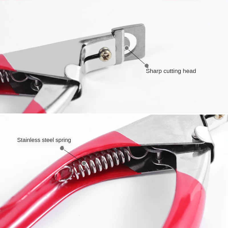 A nail clippers u-shaped nail clippers can cut three shapes mixed batch of nail tools supplies wholesale