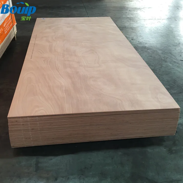 China Construction Plywood Manufacturer Plain Laminated Plywood