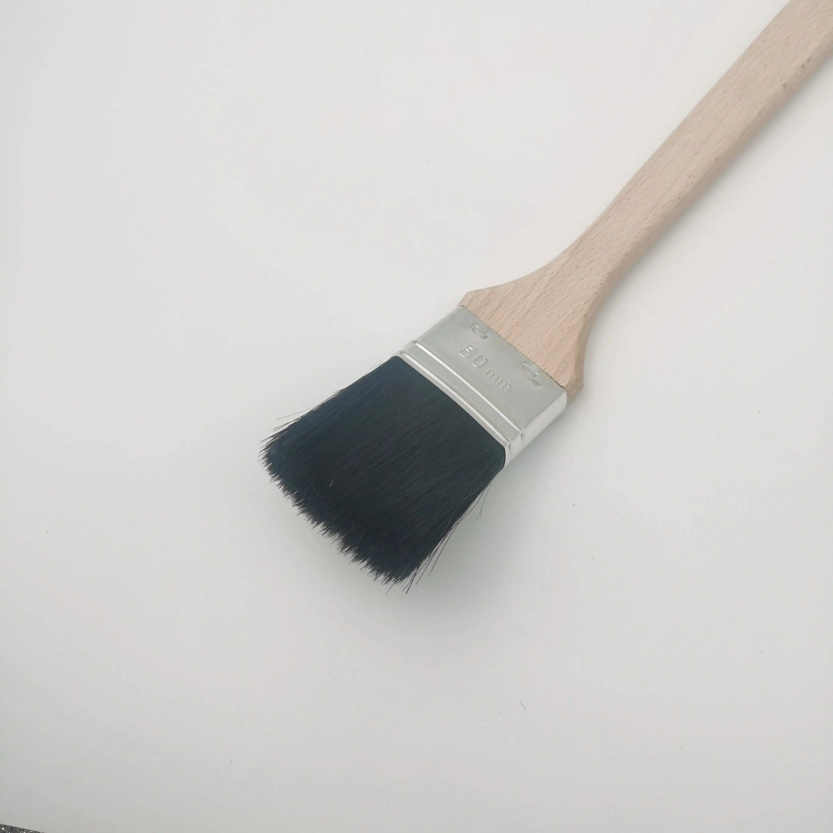 High Quality Bent Radiator Brush Angle Elbow Brush with Long Wood Handle