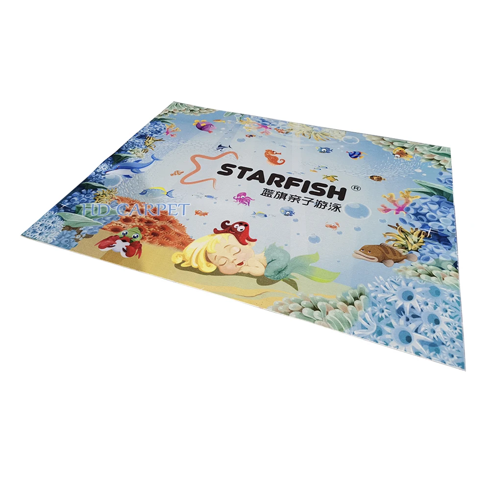 Good quality soft washable antislip wear resisting floor carpet picture rug