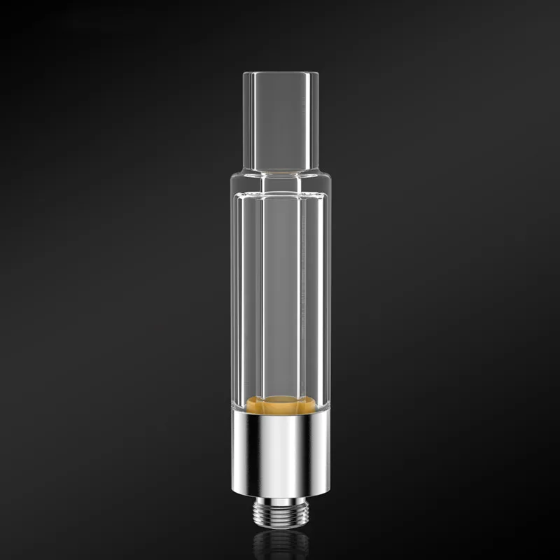 Full Glass Vape pen no pb Cartridges half gram oil cartridges Glass atomizer 510 Thread Vape Carts Empty Glass Tank