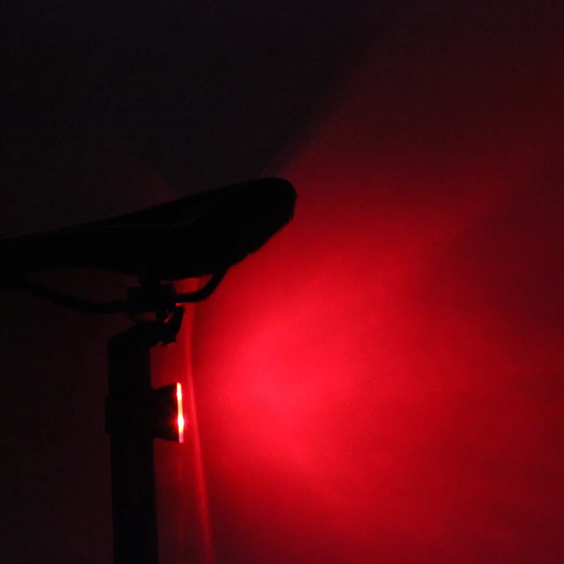 Mini LED Bike Light Set Front and Back Rear Light 2 Modes Bike Seat Post Bicycle Headlight and Taillight
