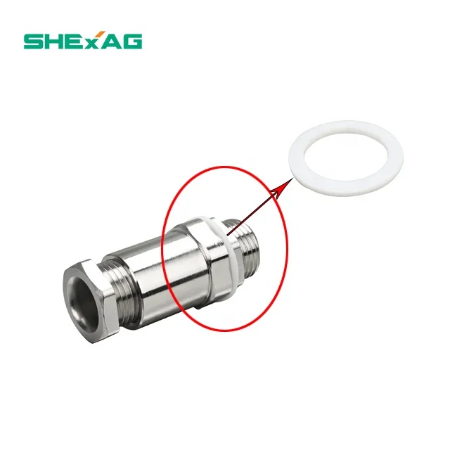 Factory Price Plastic Nylon Flat Sealing Washer White Made in China for Cable Gland