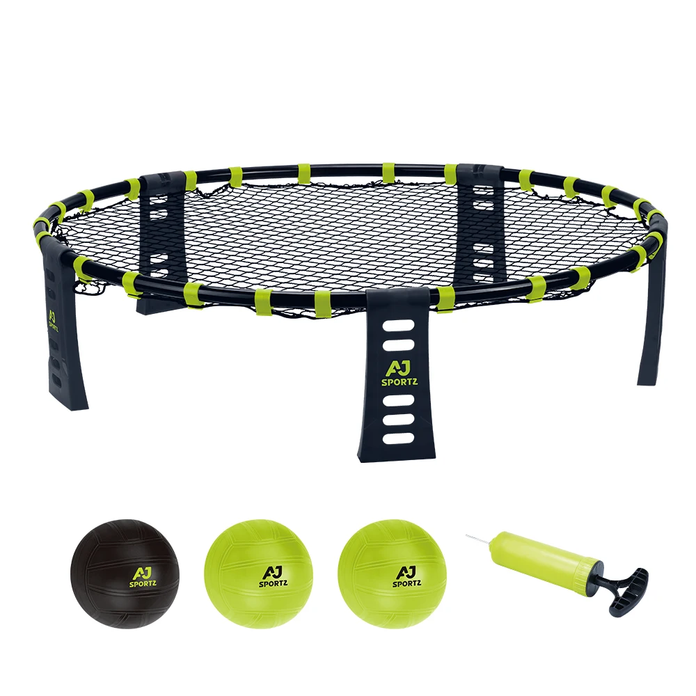 Customized Beach Ball Sports Roundnet Smash Ball Game Outdoor Spike Volleyball Set Summer Toys For Adults