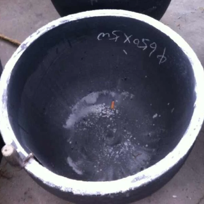 
high temperature high purity graphite crucible for melting gold 