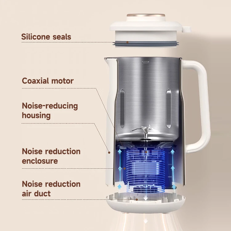 1.2L Soup Maker multi-function 20oz nut milk maker machine soy milk maker smart