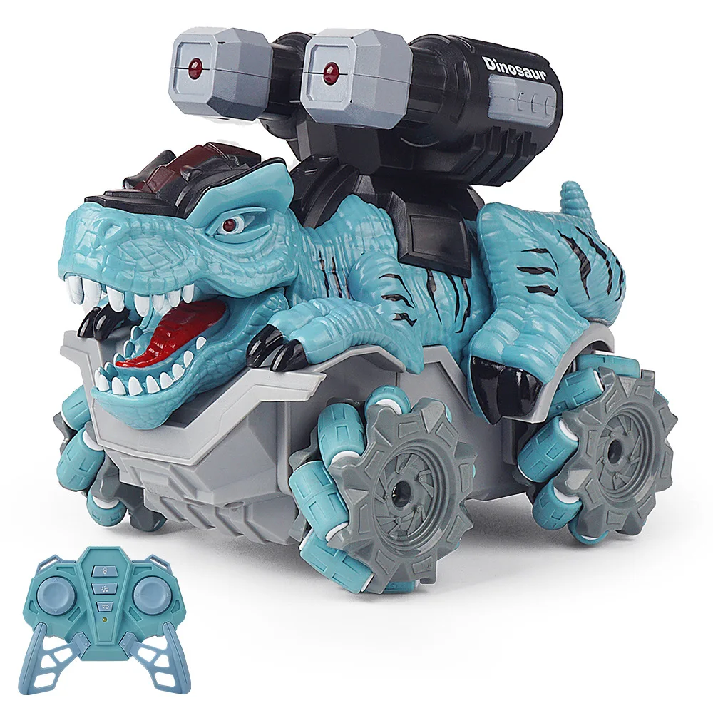 EPT toys 2022 remote control rotating stunt car dinosaur race car toy monster truck for boys kids rc car toys