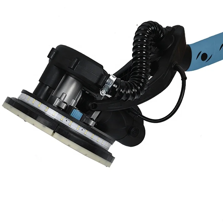 Automatic jz tractor factory sales dustless drywall sander with Led light self suction made in china