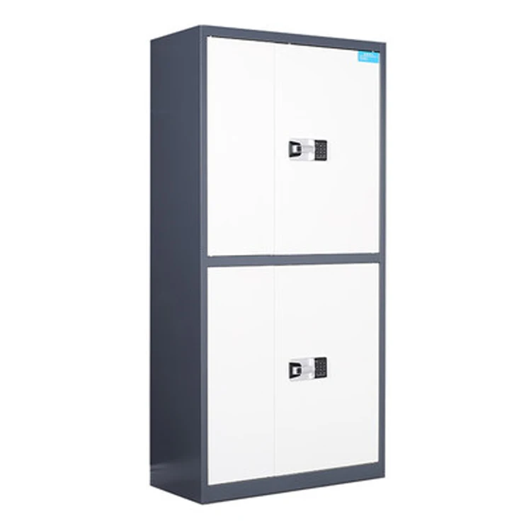 Steel Fingerprint Password Storage Cabinet Office File Iron Sheet Data Cabinet Office Furniture File Cabinet with Password Lock