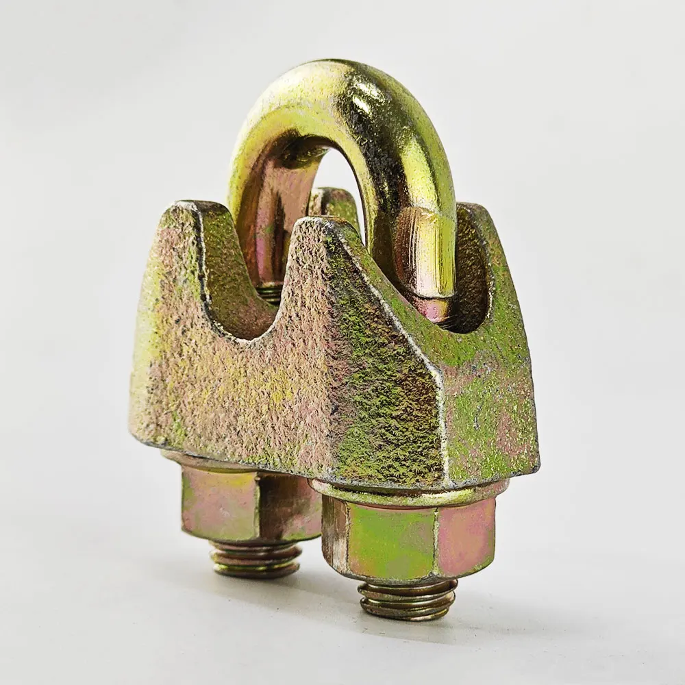 Drop Forged Galvanized DIN 1142 Wire Rope Clips for Lifting