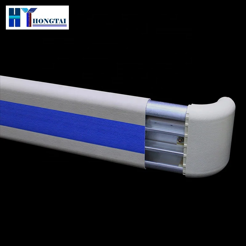 
elderly non slip pvc plastic medical hospital hallway handrail 