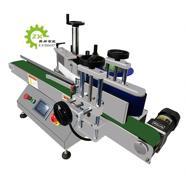 
Gold Supplier Adhesive Guangzhou Coffee Juice Plastic Bottle Labeller 
