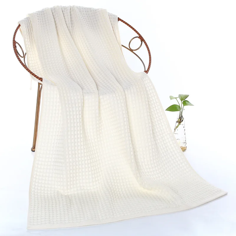 Cotton Waffle Weave Towel Custom Deep Cleaning Cloths Golf Towel